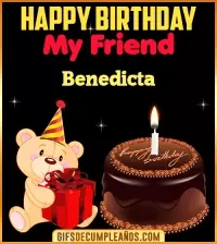 GIF Happy Birthday My Friend Benedicta